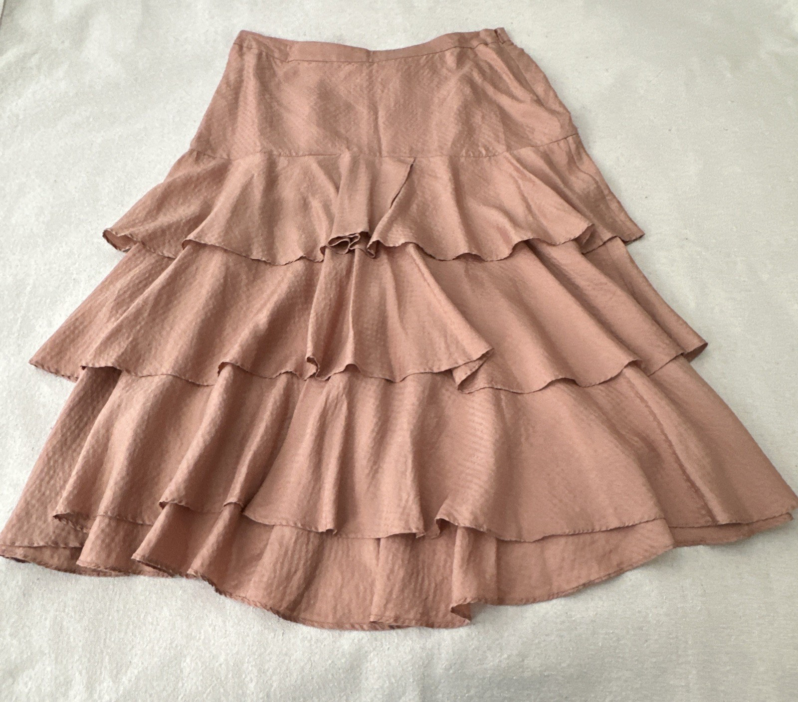 100% Silk Banana Republic Vintage Skirt Size 4 (#F)