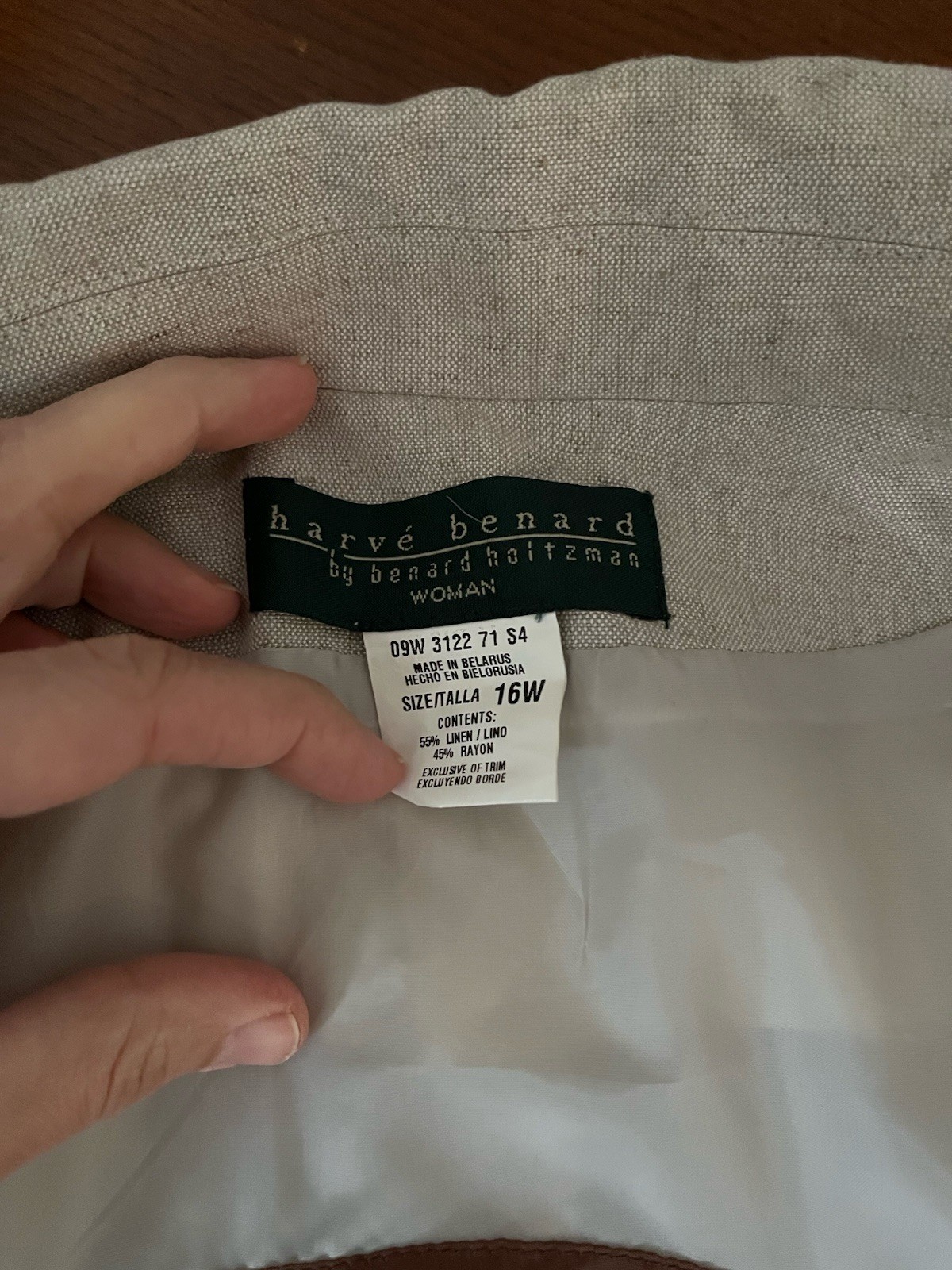 Harve Bernard Vintage Blazer- Plus Size, 16w New With Tags!