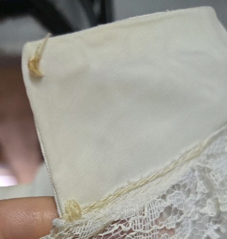 Vintage Nadine 1970’s Dress Women’s White Gown Prom