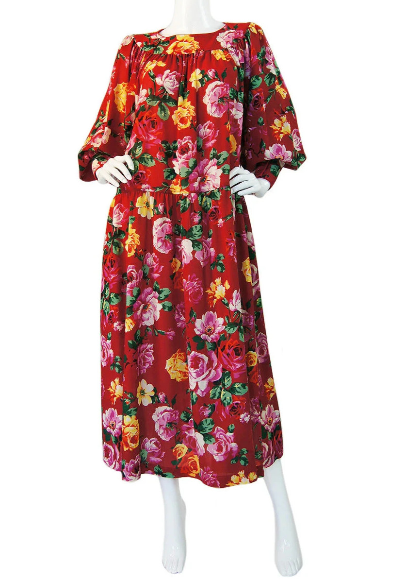 KENZO – vintage dress Fall 1984
