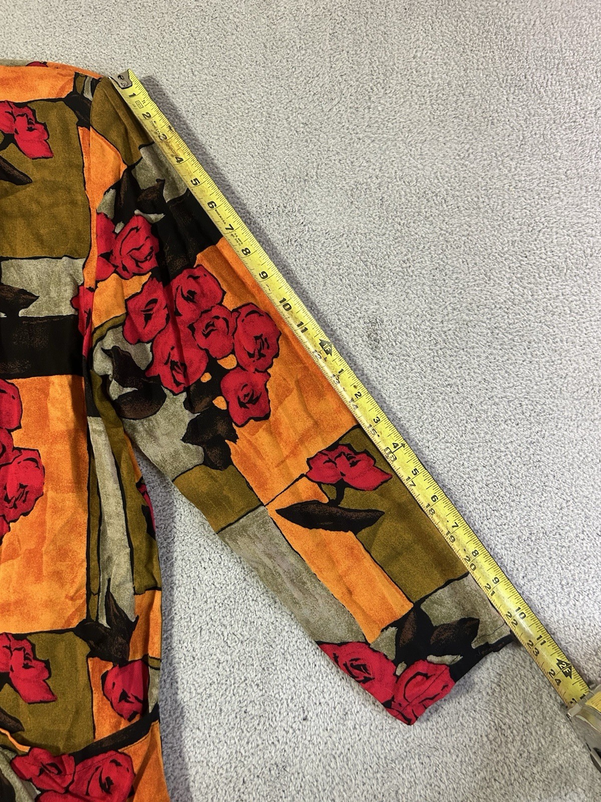 Vintage Connections Related Separates Blazer Women’s Medium 12/14 Floral Print