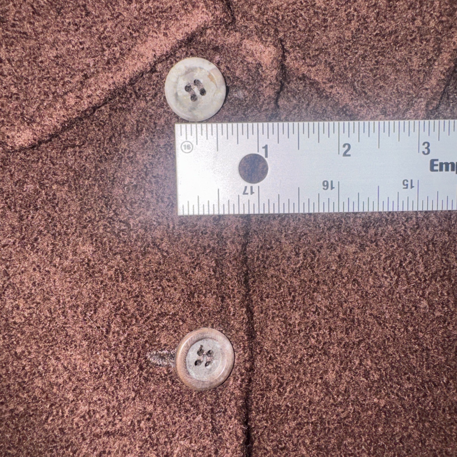 J Crew Vintage 100% Wool peacoat Jacket Size 6 Women&rsquo;s Brown Pockets Y2K #78