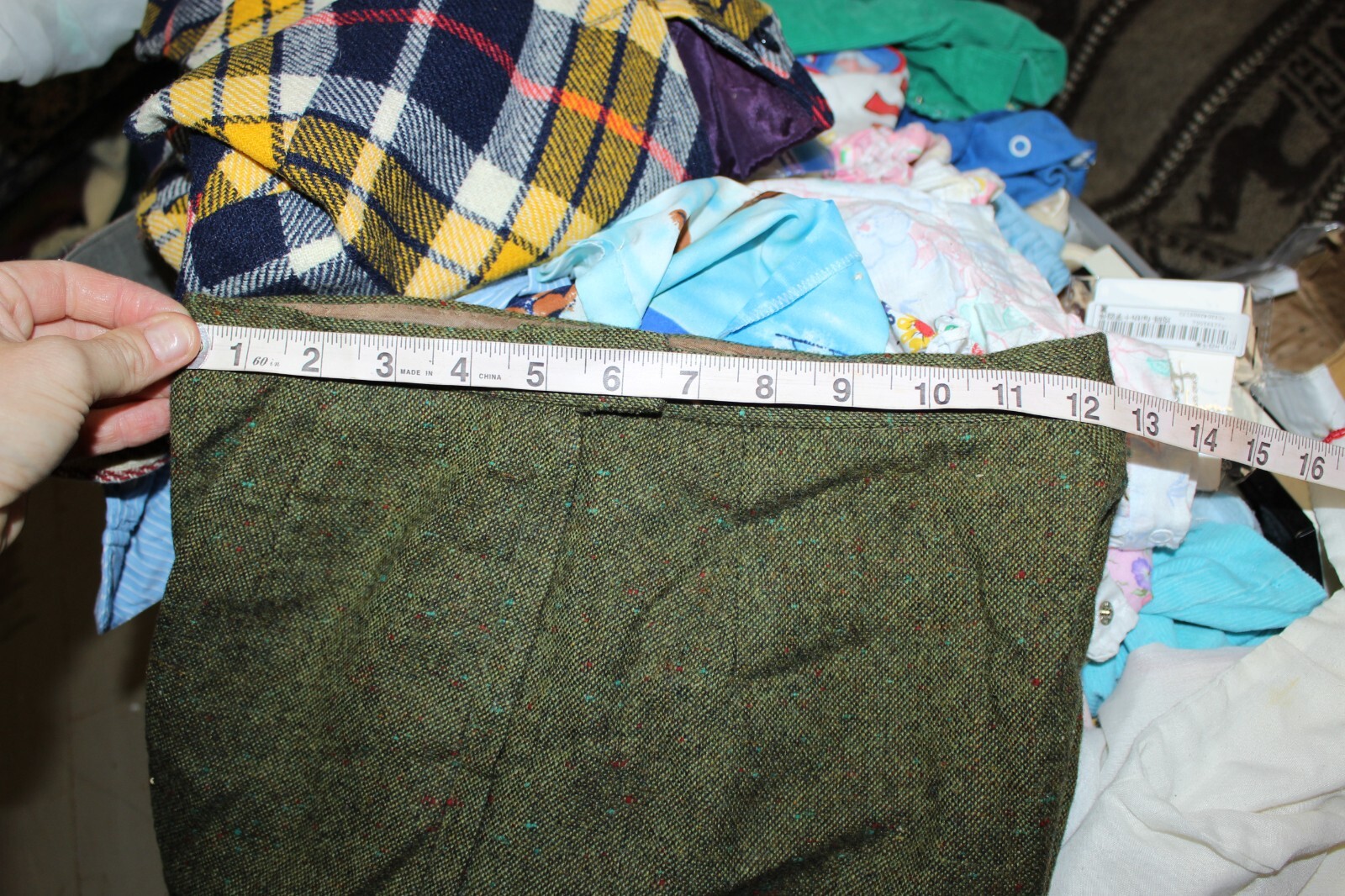 Hunter Sportswear Women&rsquo;s Wool Solid Green Standard Pants (Maybe Size 1??) Geek