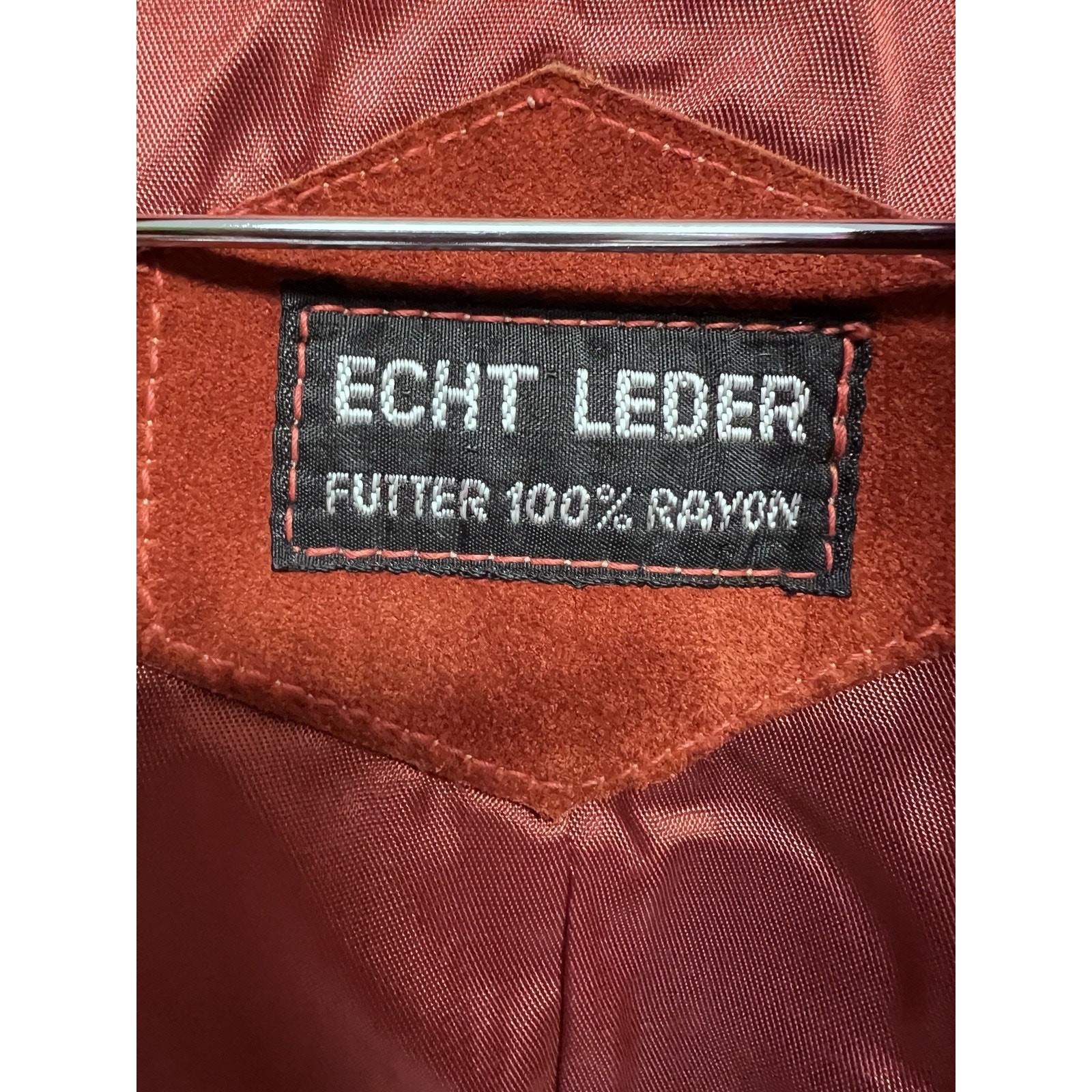 Vintage 1970&rsquo;s Rust Orange Suede Bomber Jacket Womens Small Leather Groovy 70s