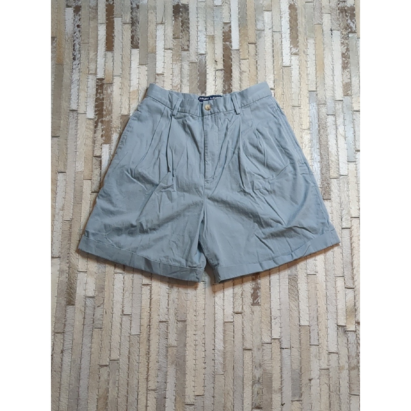 Ralph Lauren Polo Sport Women&rsquo;s Sz 6 Vintage &rsquo;90s Blue Chino 100% Cotton Shorts