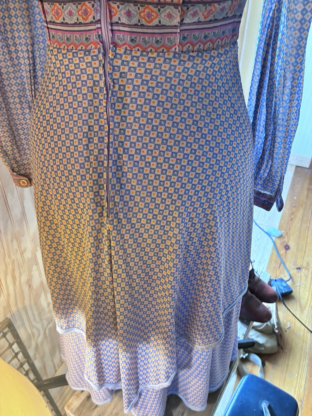 Unique Vintage Dress Size 38 (small) Hard To Describe Its Beautiful