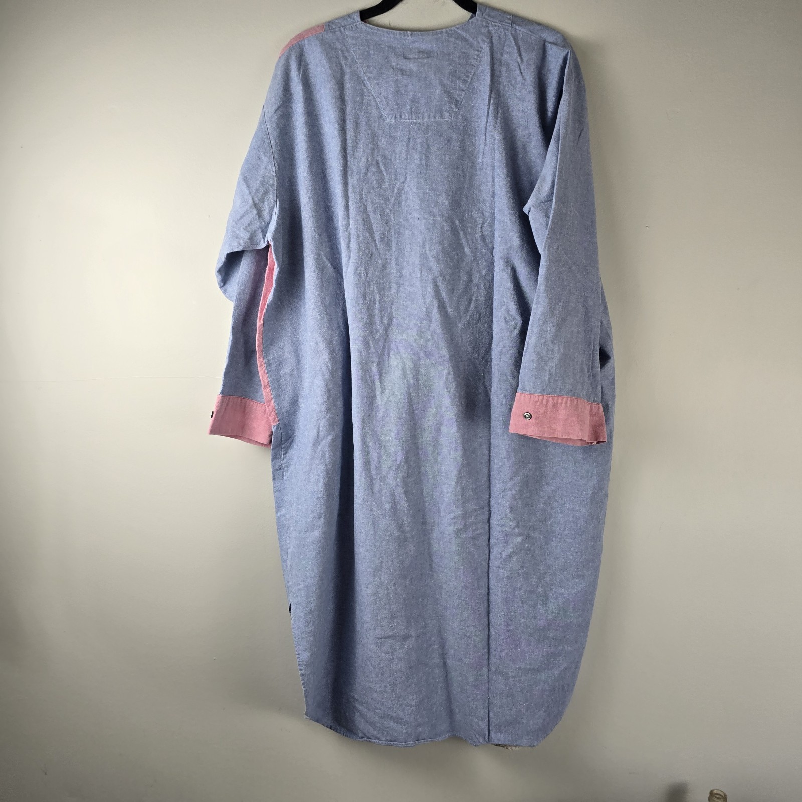 Vintage 90&rsquo;s Pizzazz Paneled Shirt Dress Oversized L/XL