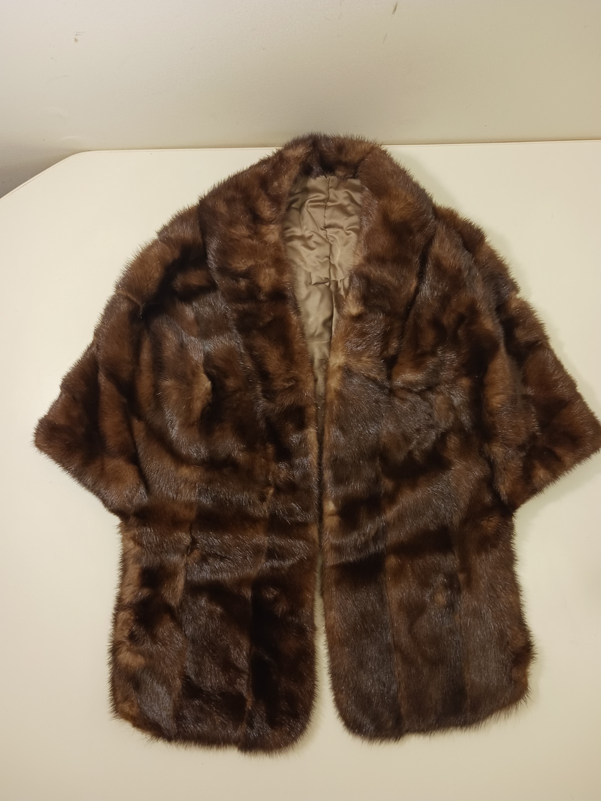 Vintage Original Brown Mink Fur Stole Wrap 50s/60s Kirkland&rsquo;s
