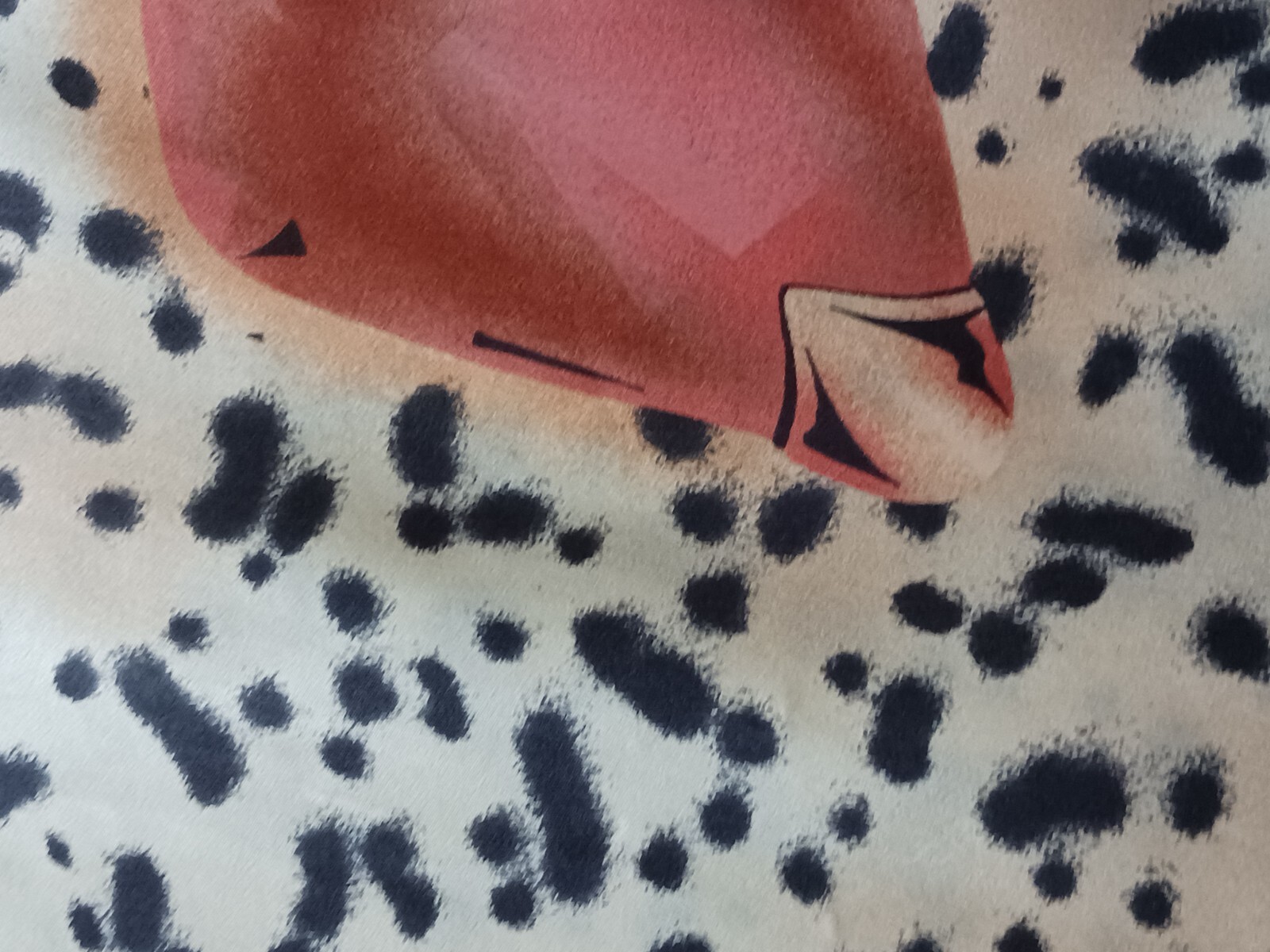 Vintage 90&rsquo;s Escada silk animal print Margaretha Ley size 36 HTF short sleeve