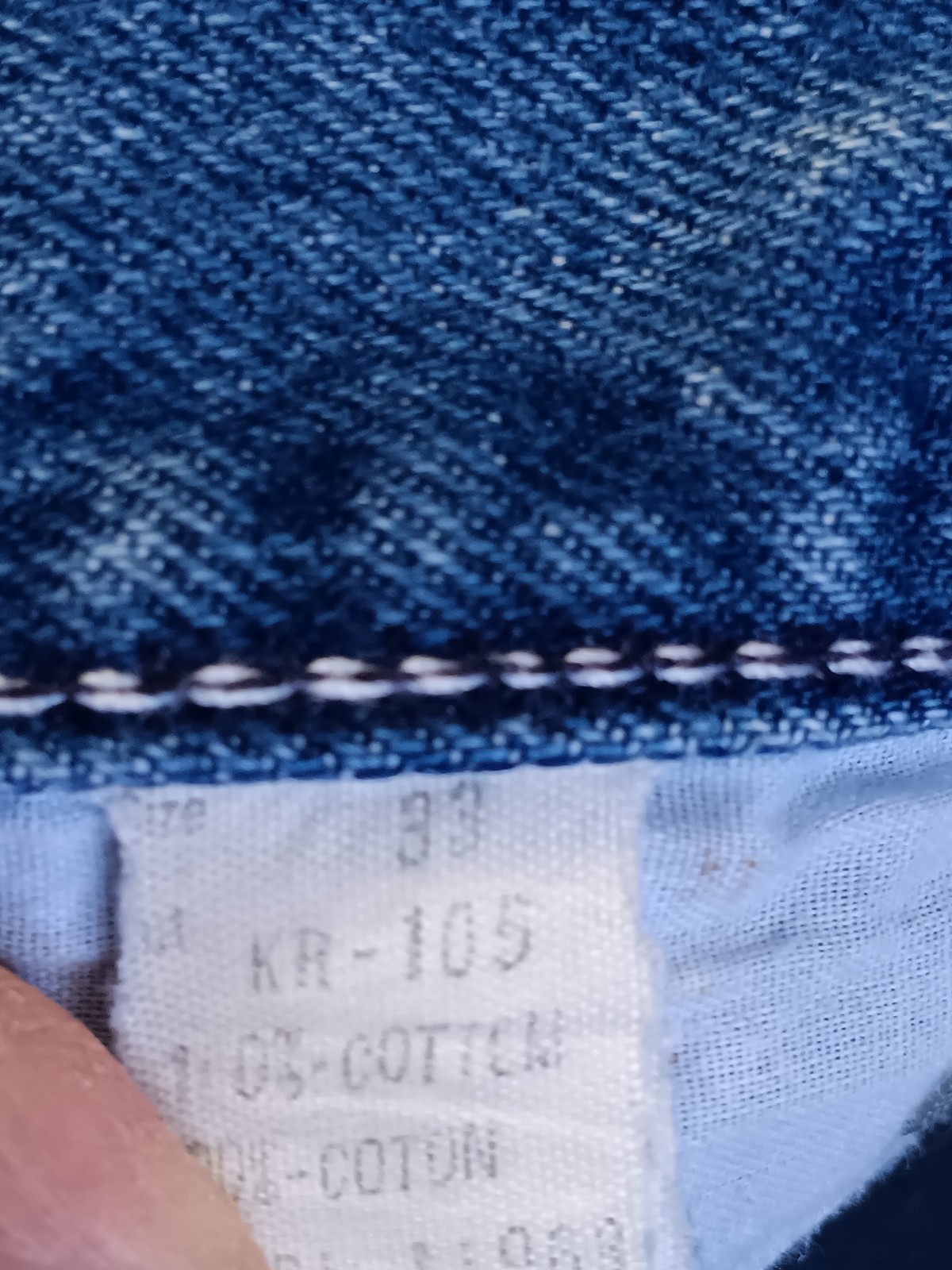 VTG 1980s Kenny Rogers by Karman Jeans Sz 33( 30&Prime;w x 29&Prime;l) USA Western Denim