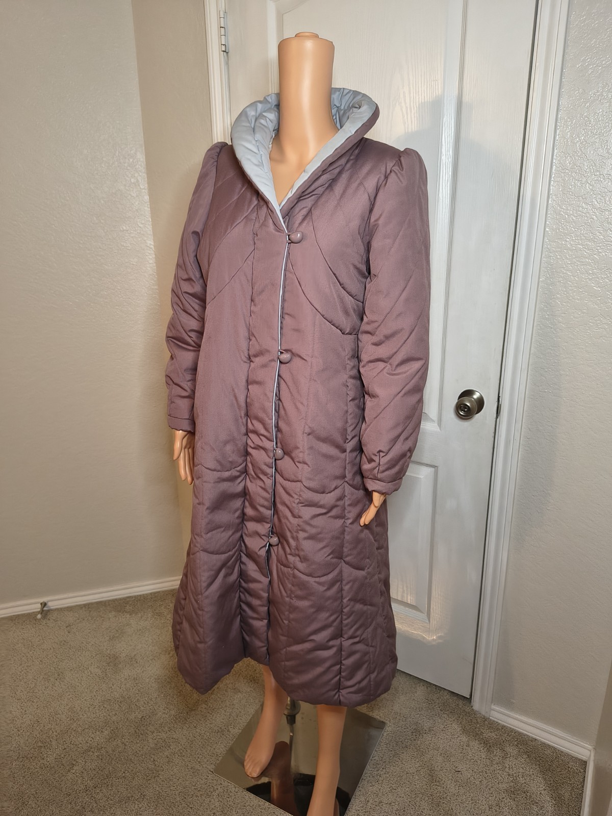Vintage Puffer Grandmacore Cabincore Cottagecore Appr Large Women&rsquo;s Coat -DP31