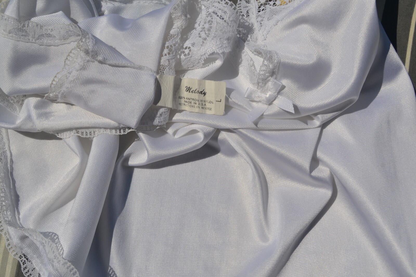 White Camisole by Melody Size Large.