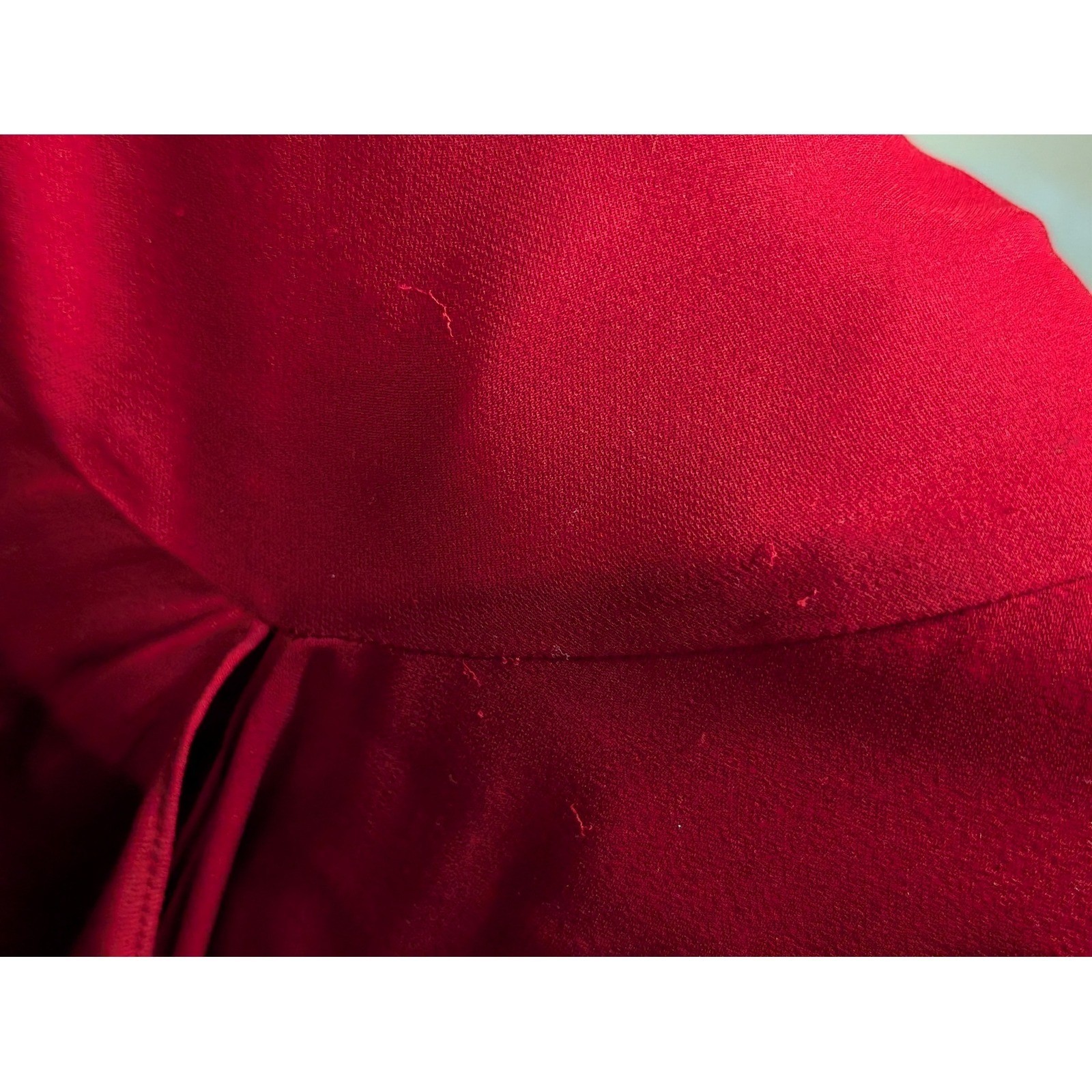 I.C.E. Vintage Rare Red 100% Silk Beaded 2 Piece Skirt Set Fairycore M