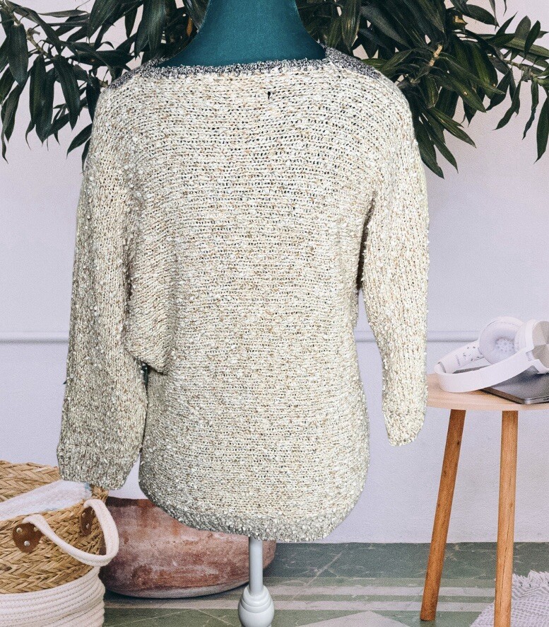 Vintage Fringe Sweater Medium
