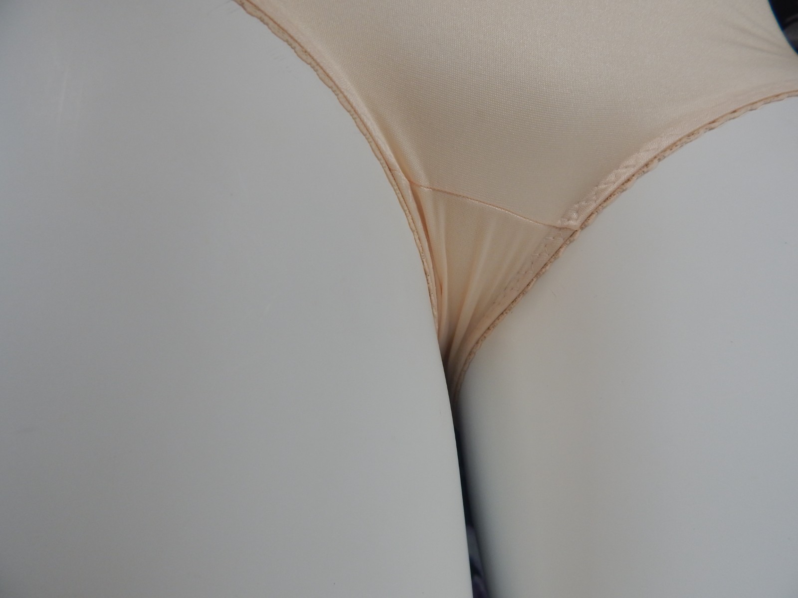 VTG Bali Panties Satin Brief Shaper Granny Panty, Size XXXL 35/36, Style 8500