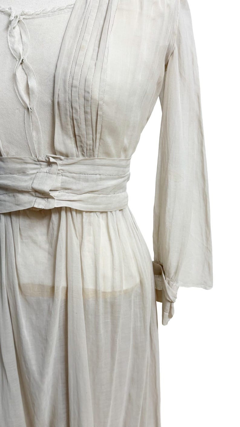 Authentic Edwardian Dress / Tea Dress / Antique Dress / Size Small