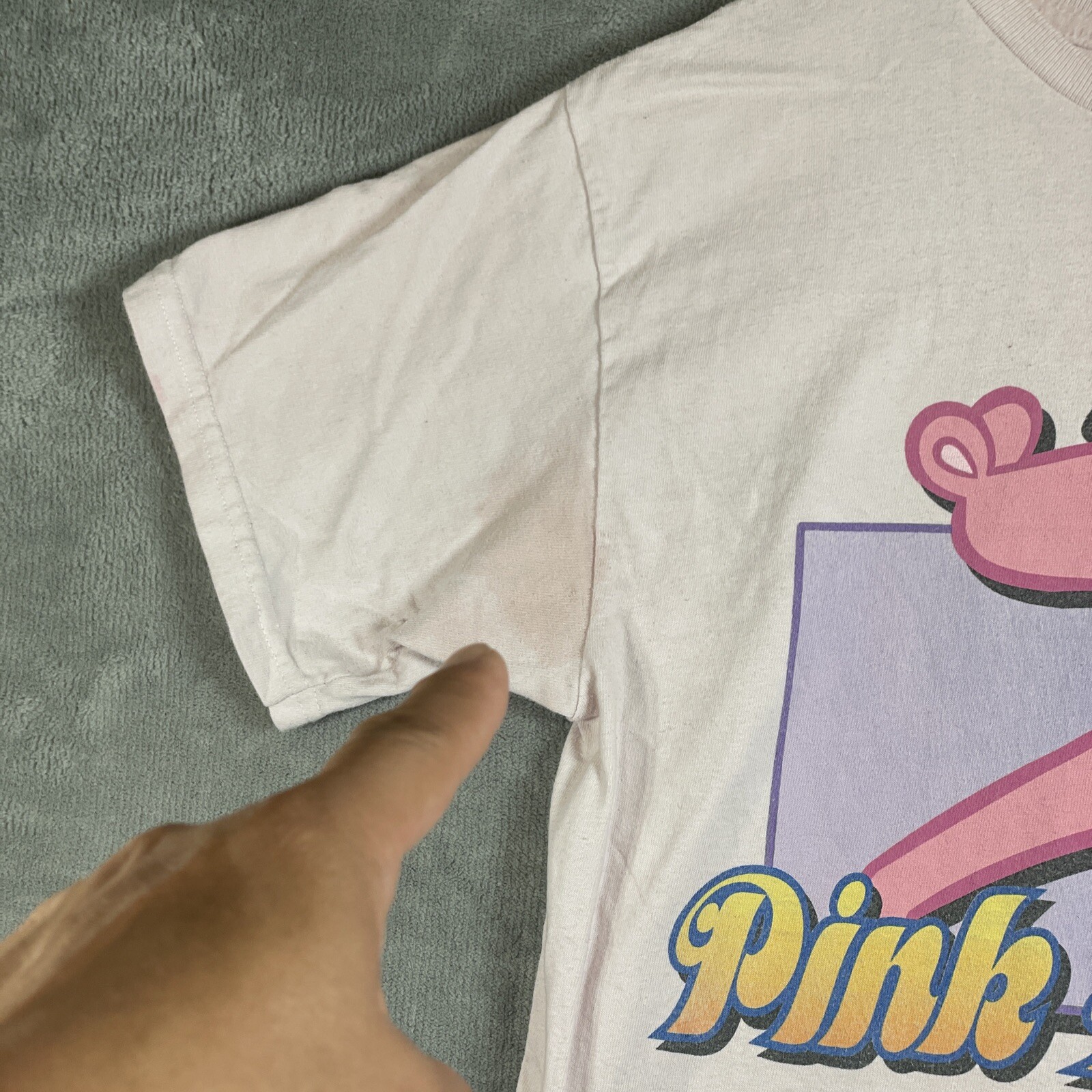 VTG 2001 Pink Panther T-Shirt Women’s Small Pink RARE Original Y2K Jerry Leigh