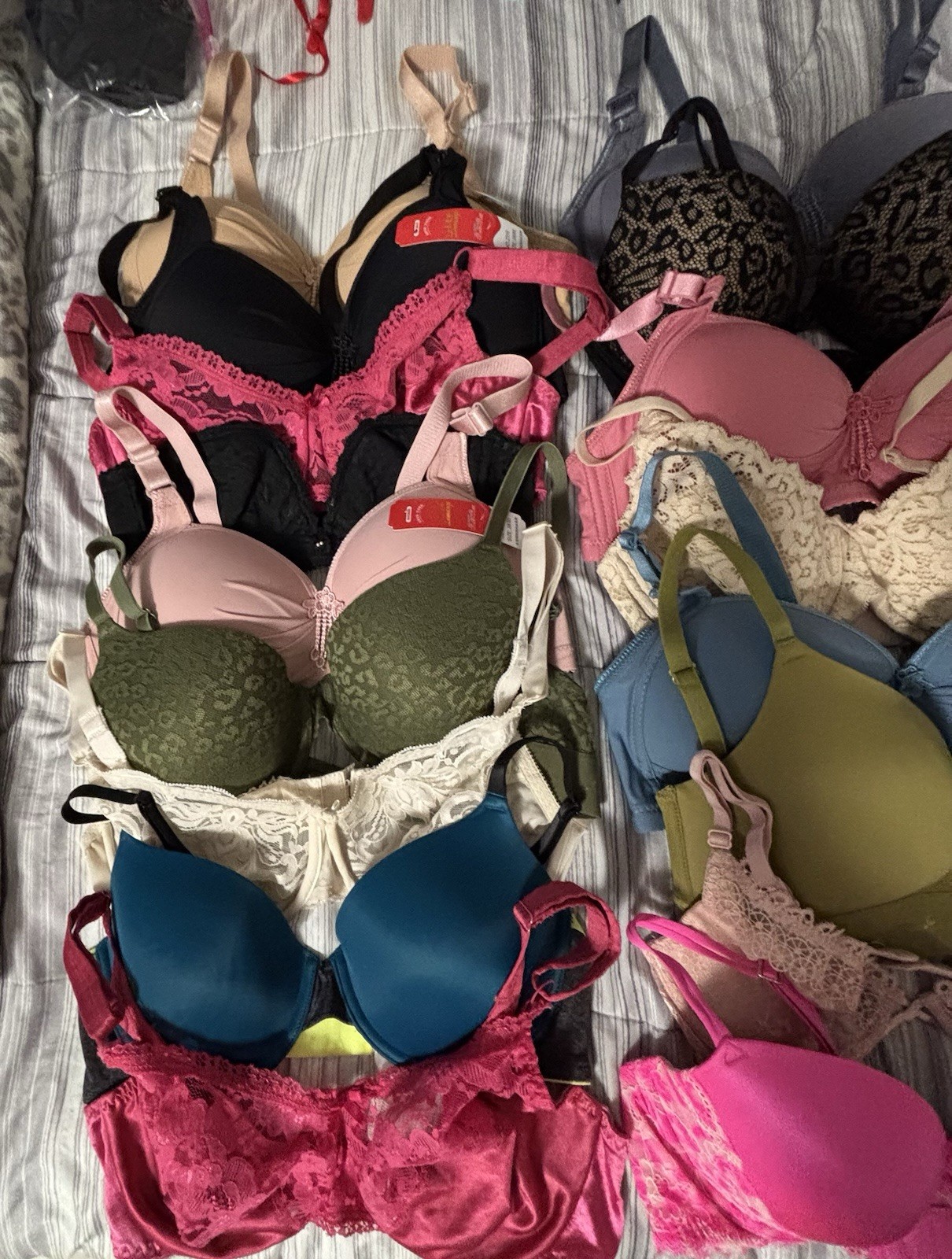 LINGERIE LOT BRA’S LOT Most Are NWT Victoria’s Secret Olga NWOT Sizes 32A-36D