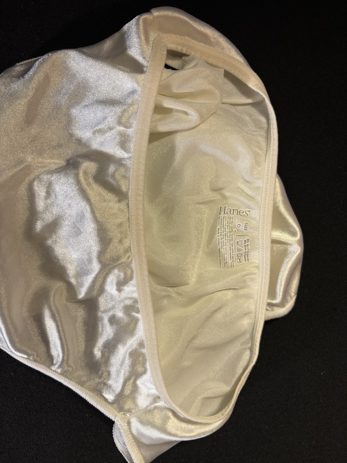 SILKY Nylon SECOND SKINS SILKY NYLON SPANDEX PANTIES SILKY SOFT PRISTINE SHINY 6