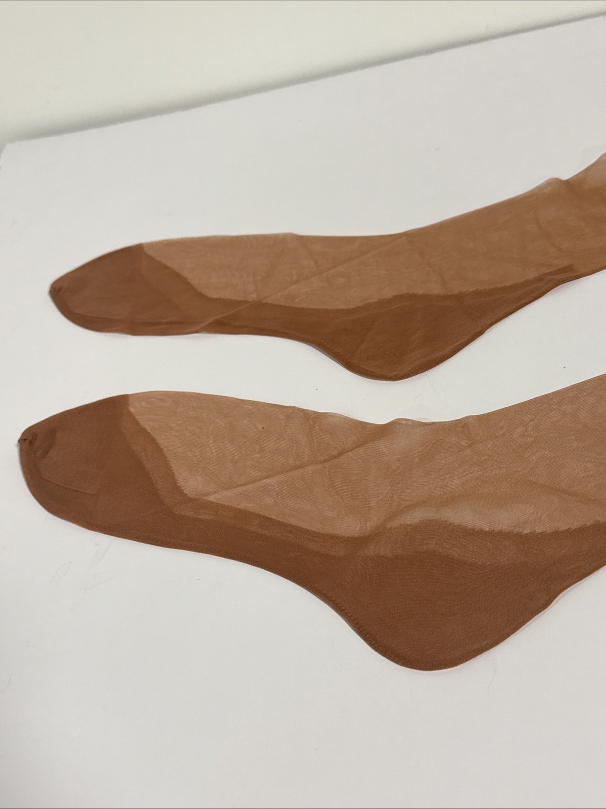 Vintage Ring Clear Full Fashioned DuPont Nylon Stockings Sz 10 RTH Lot Of 2