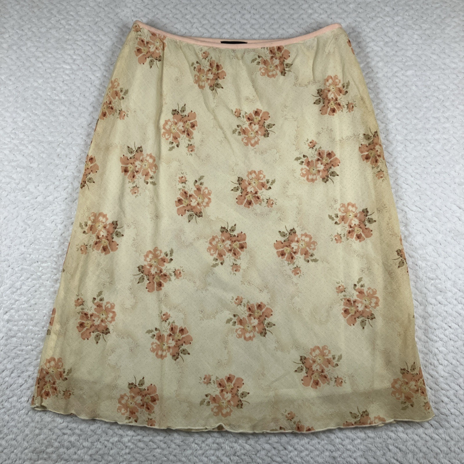 Vintage Wet Seal 90s Y2K Skirt Medium Floral Paisley Cottagecore Boho 2000&rsquo;s