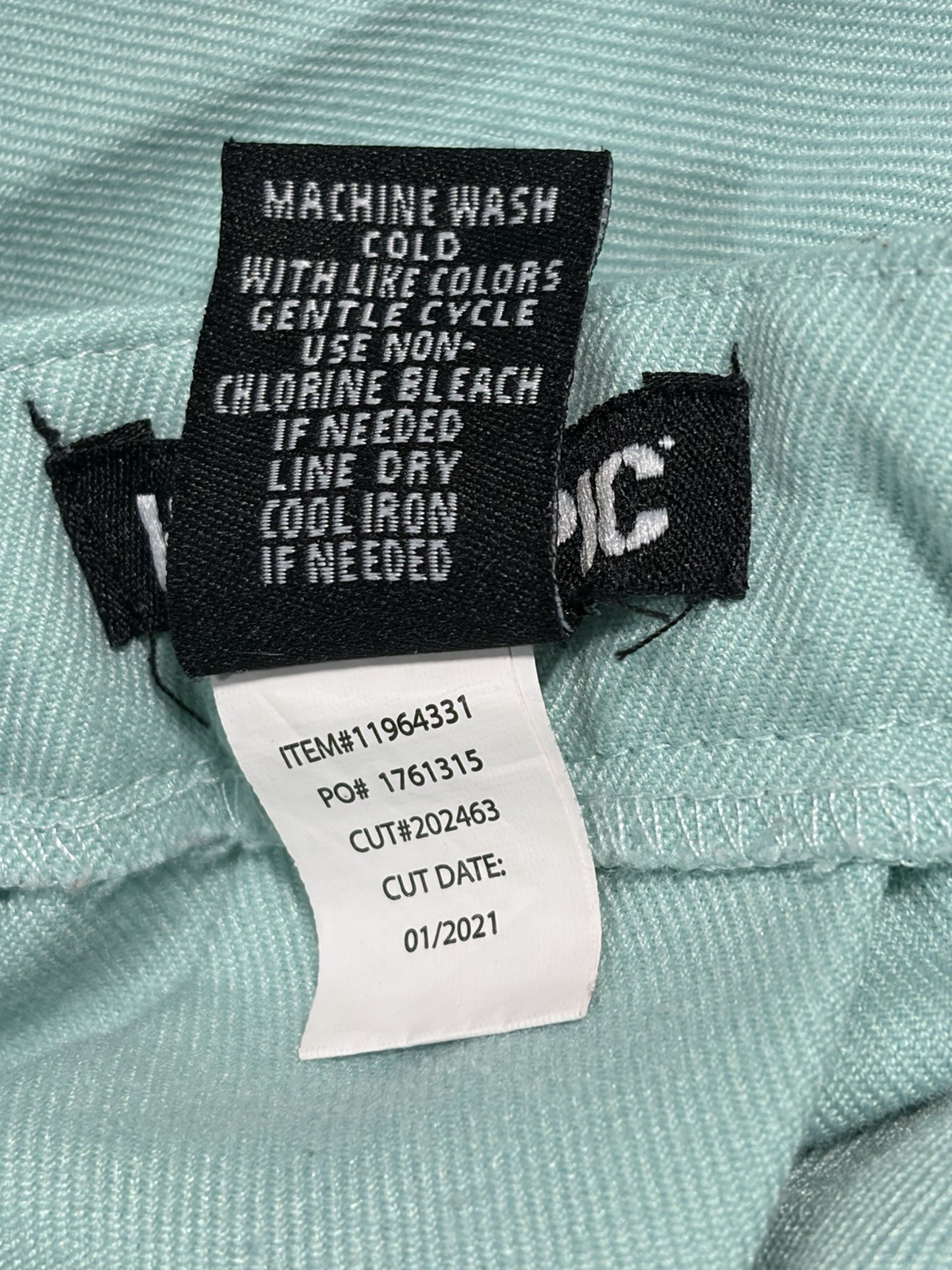 Hot Topic SM Mint Green White Stripes.Preppy Pleaded Skirt. Tennis Coquette Y2K