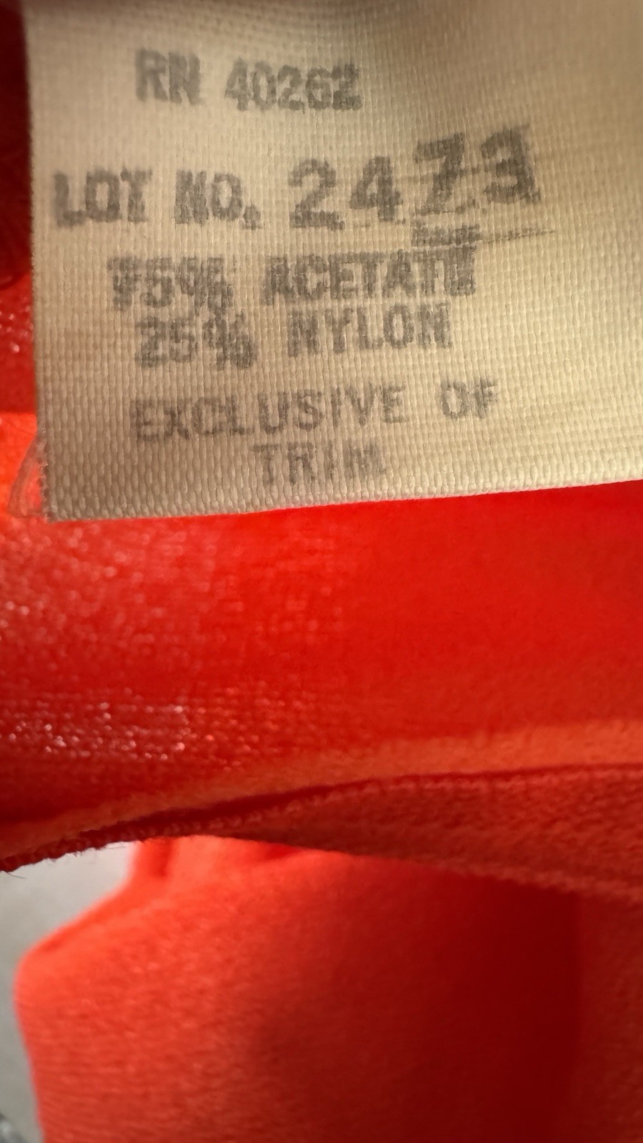 VTG Climax by David Howard Feather Neck Halter Dress Womens Size 5/6 Coral