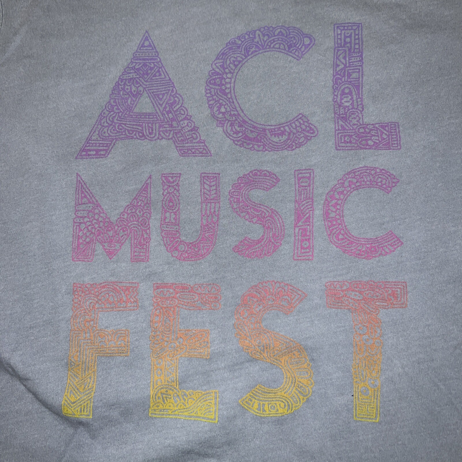 Women’s ACL Austin City Limits Music Festival Oct 2015 Shirt Women’s Small Vtg.
