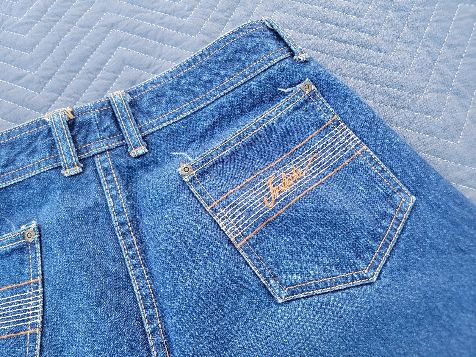 80s JORDACHE Blue Jeans/Denim Pants – 34×30 – Hong Kong – Men&rsquo;s/Women&rsquo;s