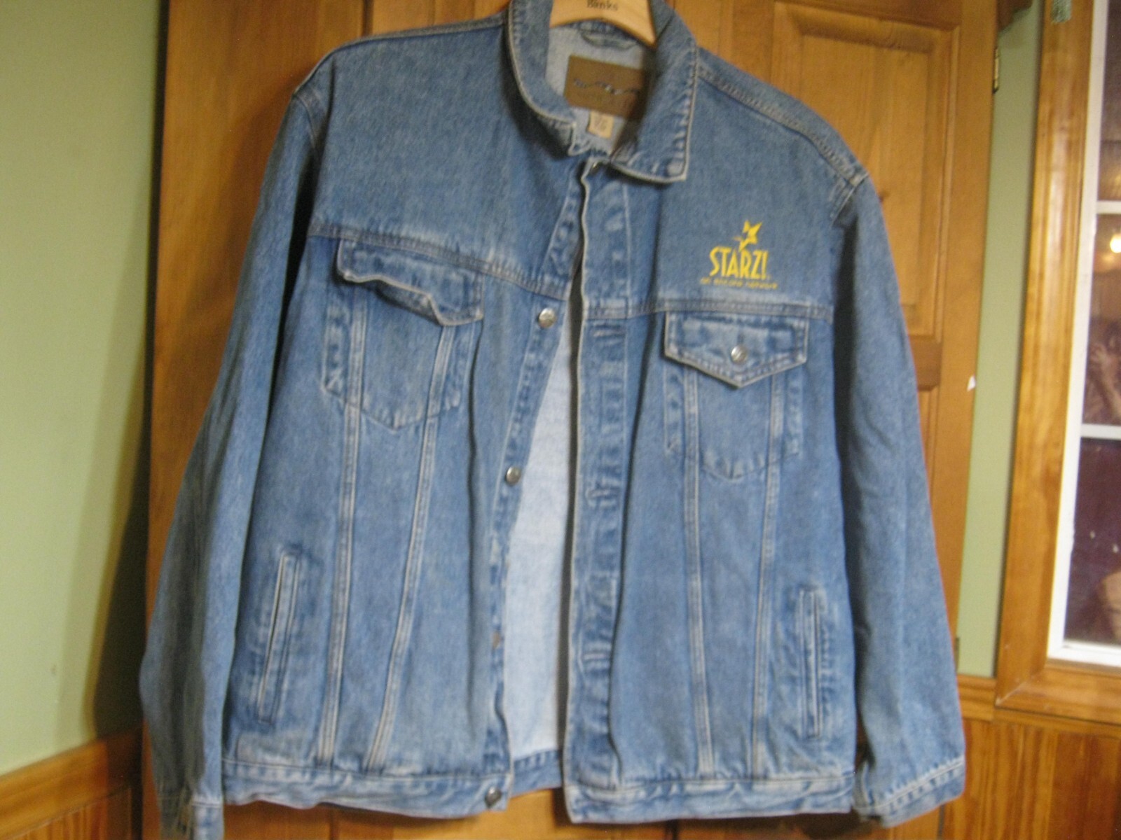 Vintage Used STARZ! an encore network Coat Jacket Large