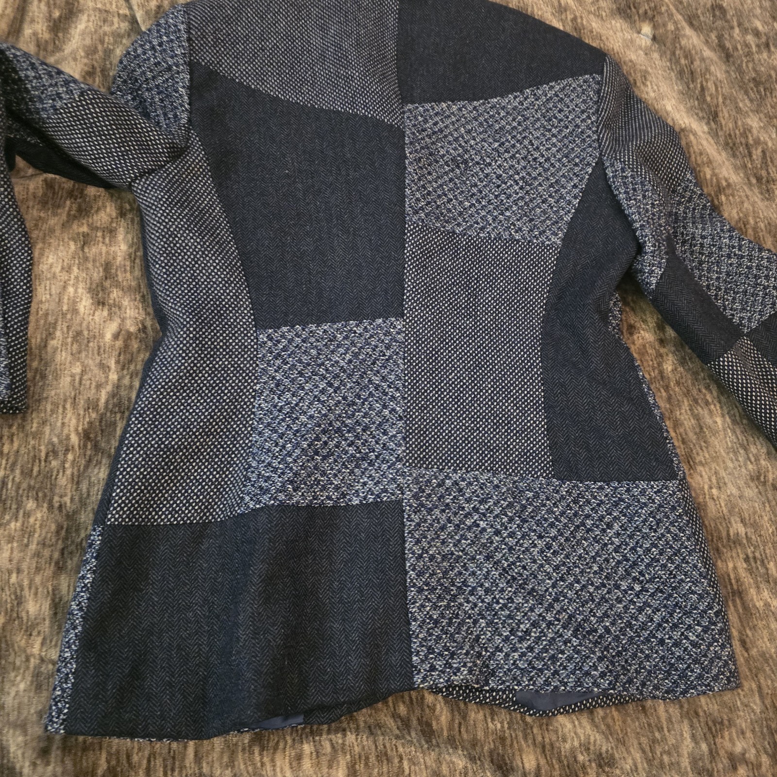vintage escada patchwork blazer Womens 40 EU/iT