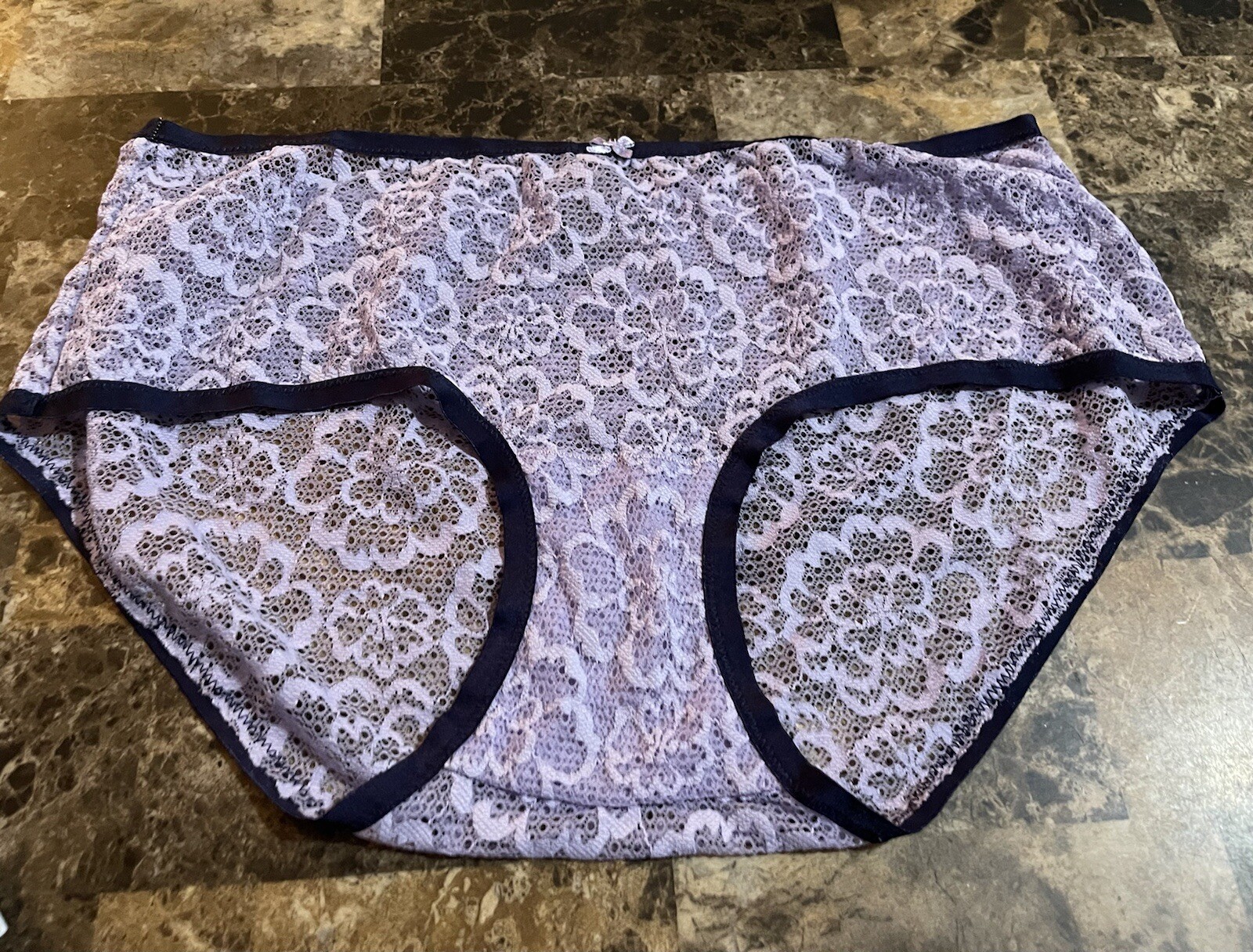AERIE SHEER PURPLE BOY BRIEF PANTYS! LARGE