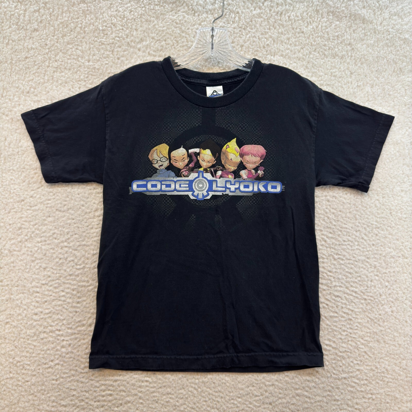 Y2K Vintage Code Lyoko T-Shirt XS Small Anime Cartoon Promo Merch Nostalgia