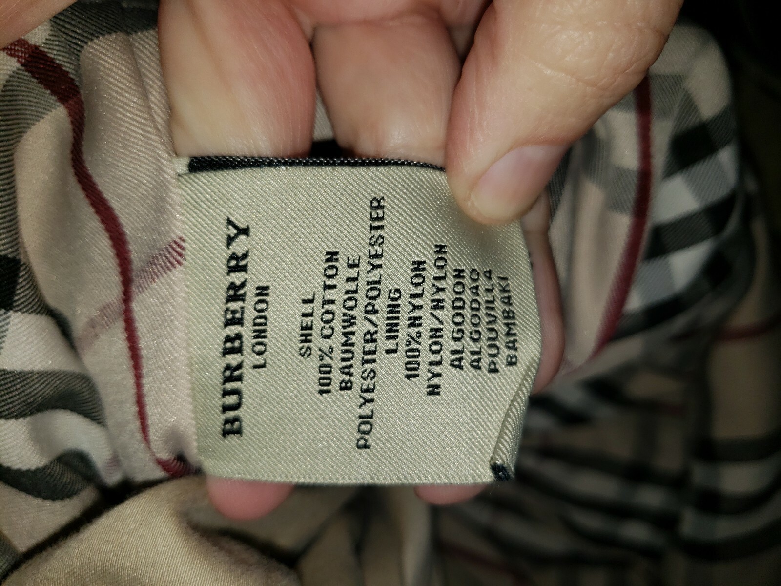 Vintage Burberry Jacket Small See Description (D6)