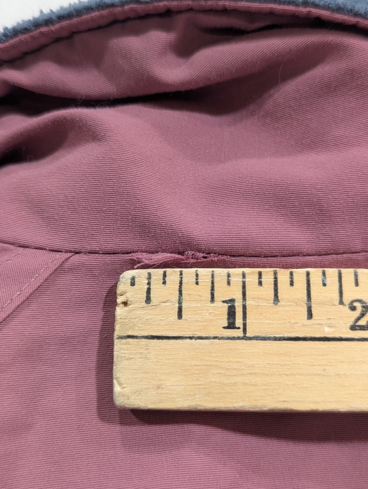 L.L. Bean Nylon Fleece Lined Bomber Jacket Mauve Pink Women&rsquo;s M/L Vintage 80&rsquo;s