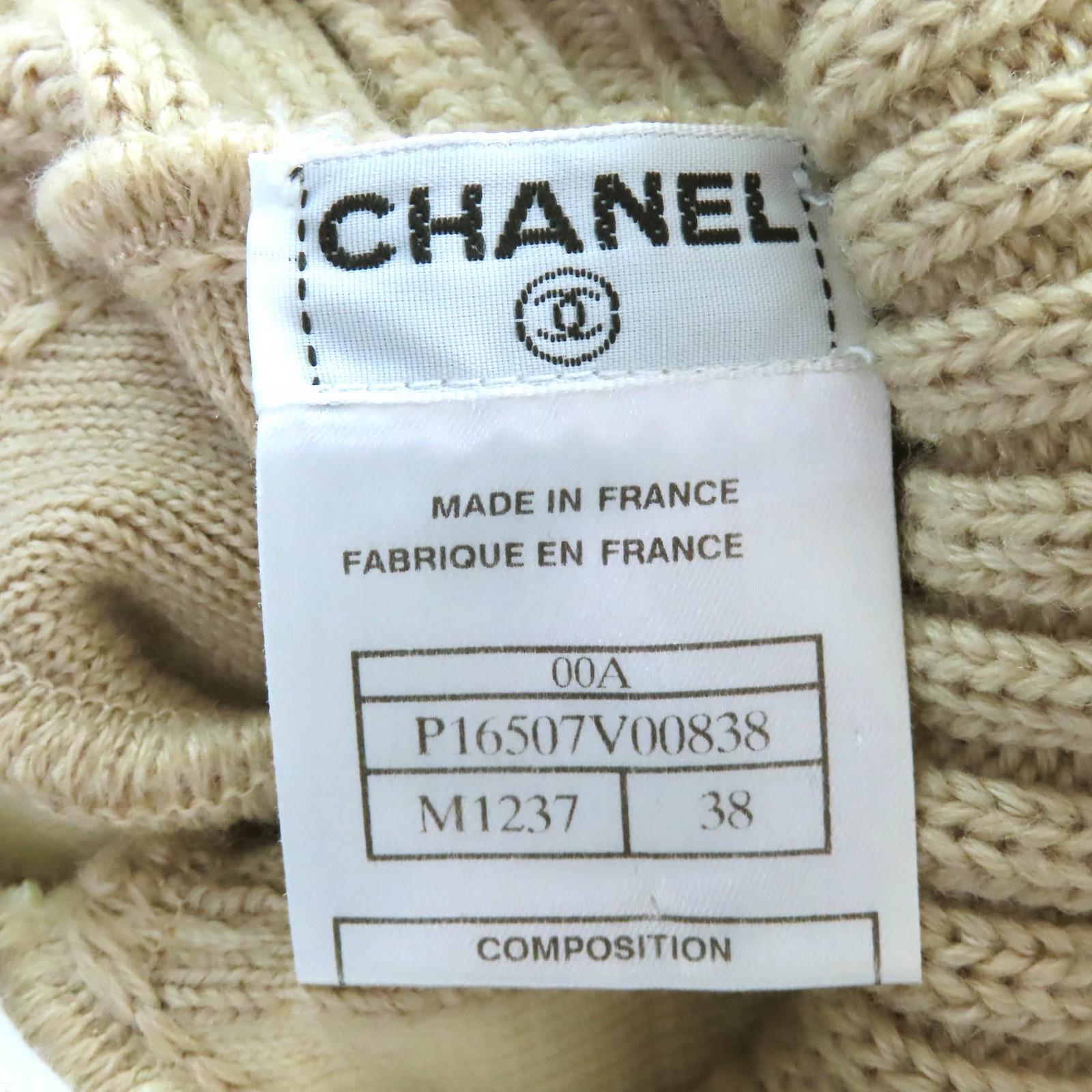 Chanel COCO Mark Wool Knit Top – DUTY FREE