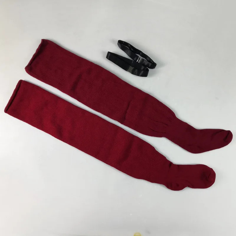 New autumn-winter style extra plump women&rsquo;s adult knee-length cotton socks,