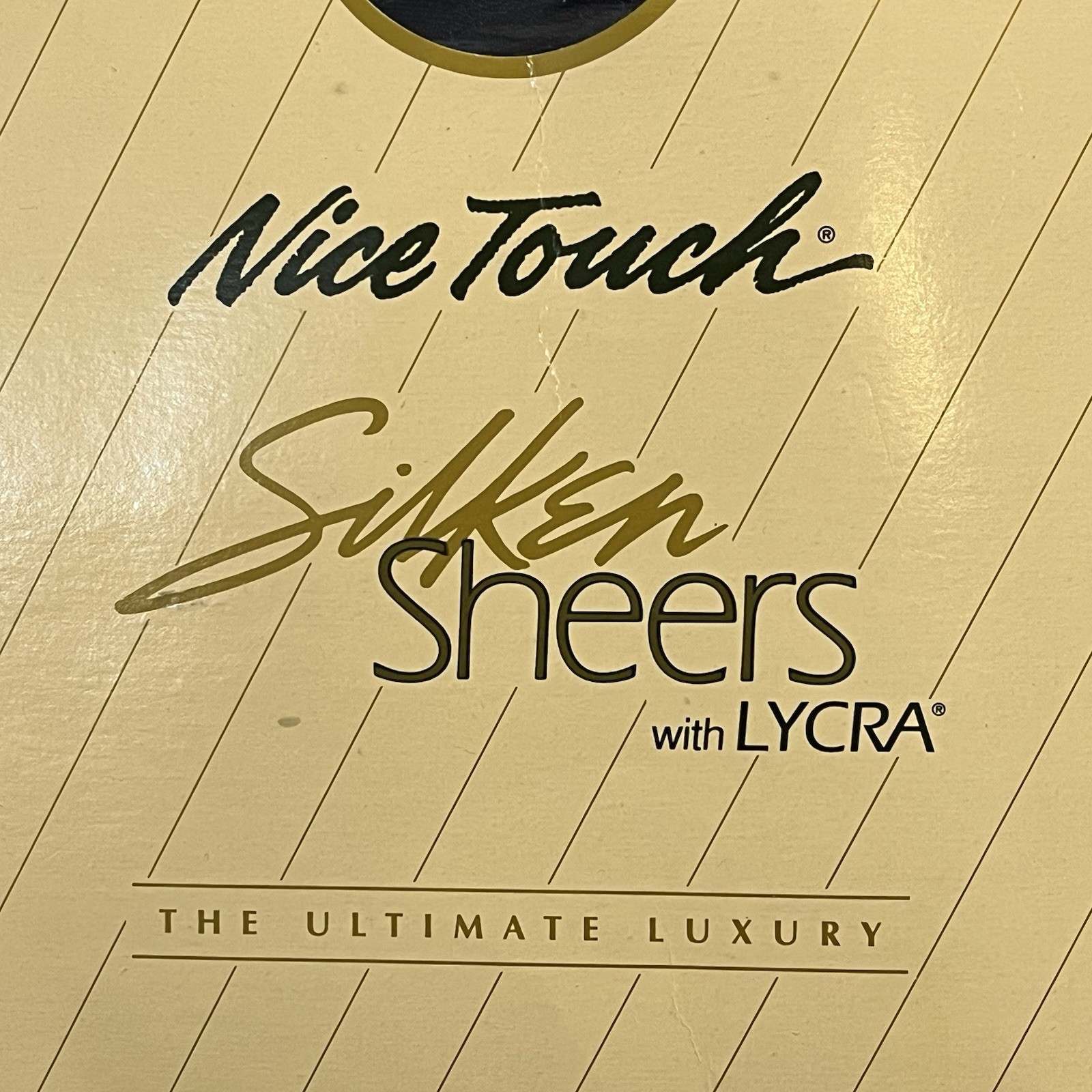 Nice Touch Silken Sheers Full Figure Tall Navy 20 Denier w/ Lycra Pantyhose