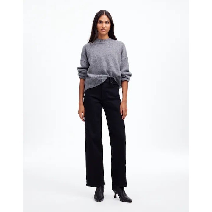Madewell The Perfect Vintage Wide-Leg Jean in Belmere Wash Women&rsquo;s 25