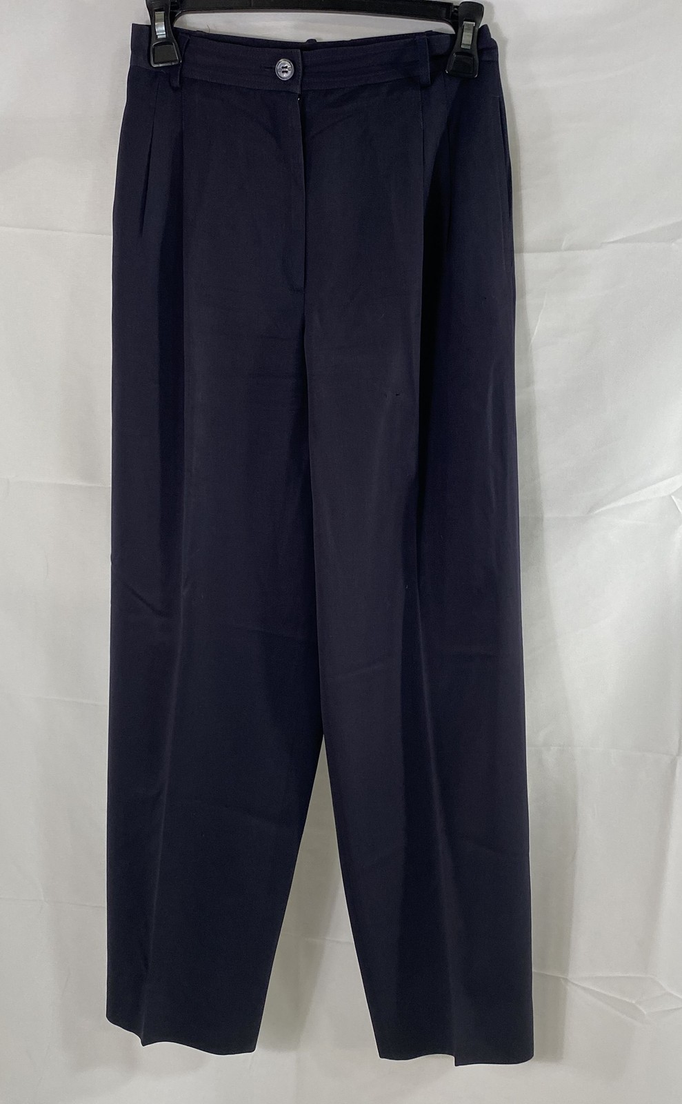 Vintage 90s Gucci Women&rsquo;s Black Wool Dress Pants Made in Italy IT 38 Waist 26&Prime;