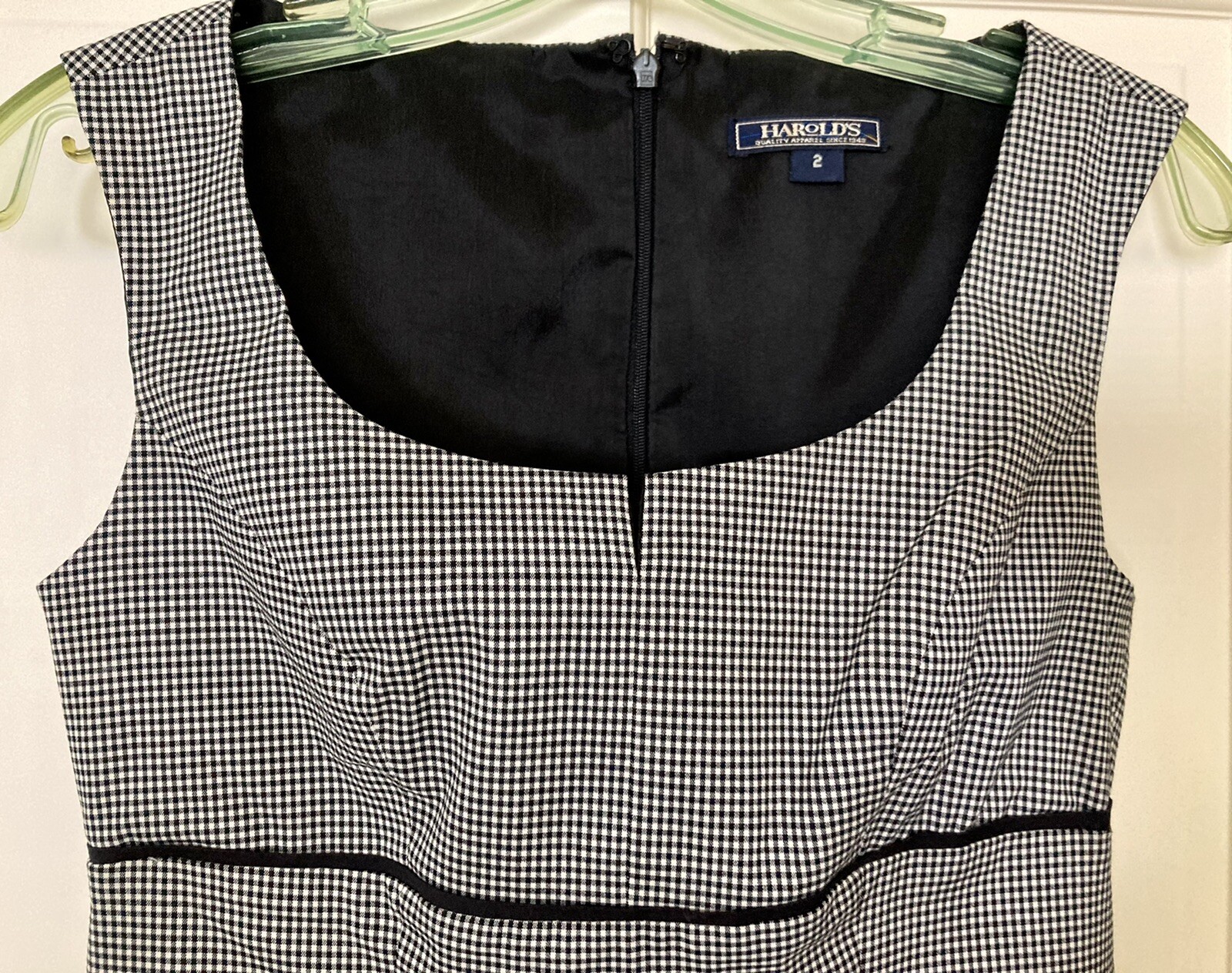 Vintage Harold‘s Gingham Dress – Size 2