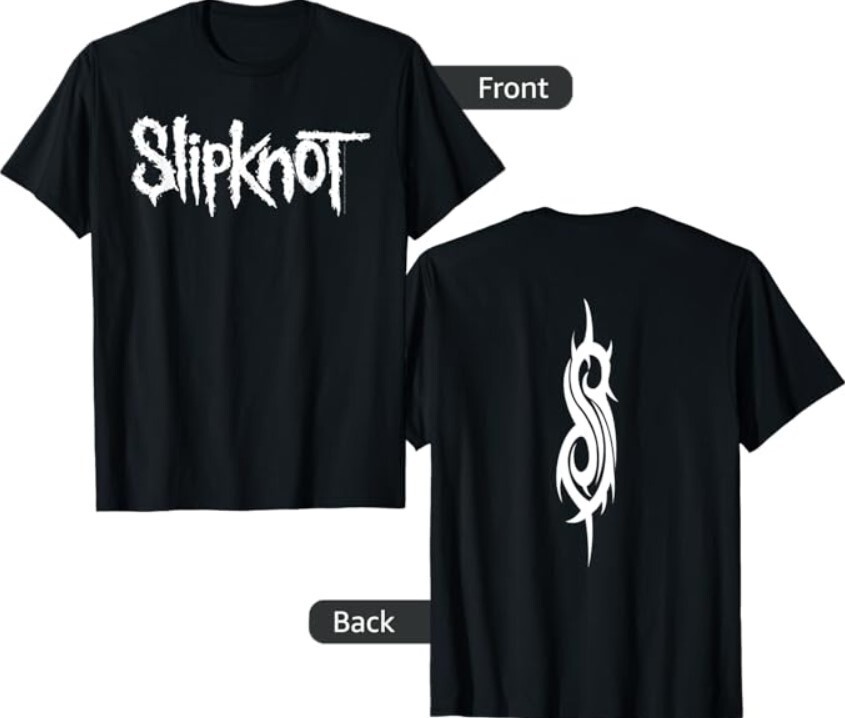 Slipknot Official Plain Logo T-Shirt