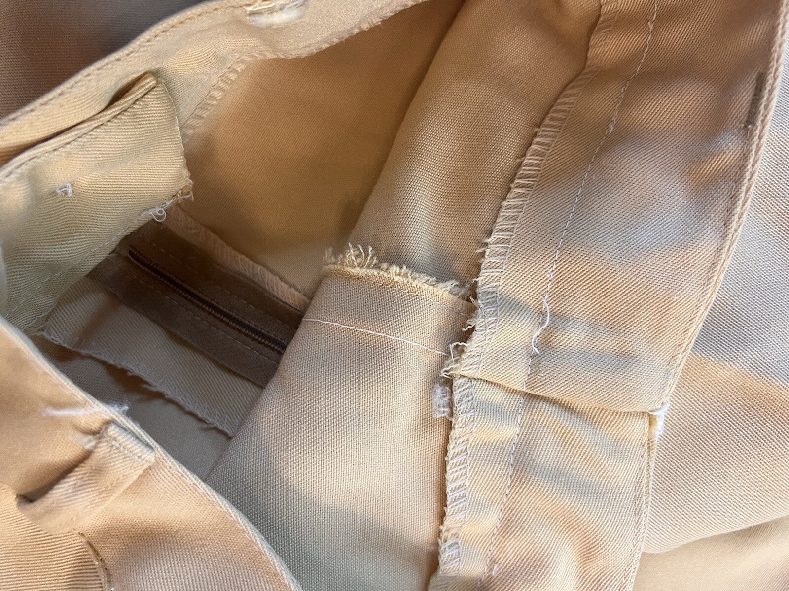 Vintage Poly N Virgin Wool Womens Pants Size 38 W25 Trevor’s Rocke Hosen Selzer