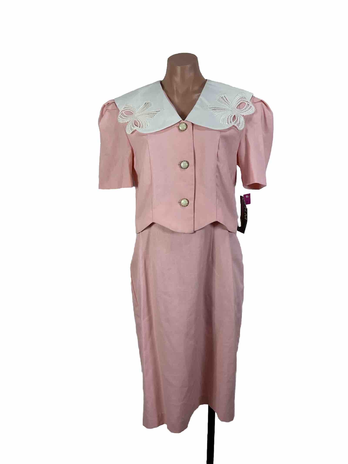 Melissa Harper Prairie Cottagecore Vtg Floral Dress Cotton Blend Sz 8 Modest NWT