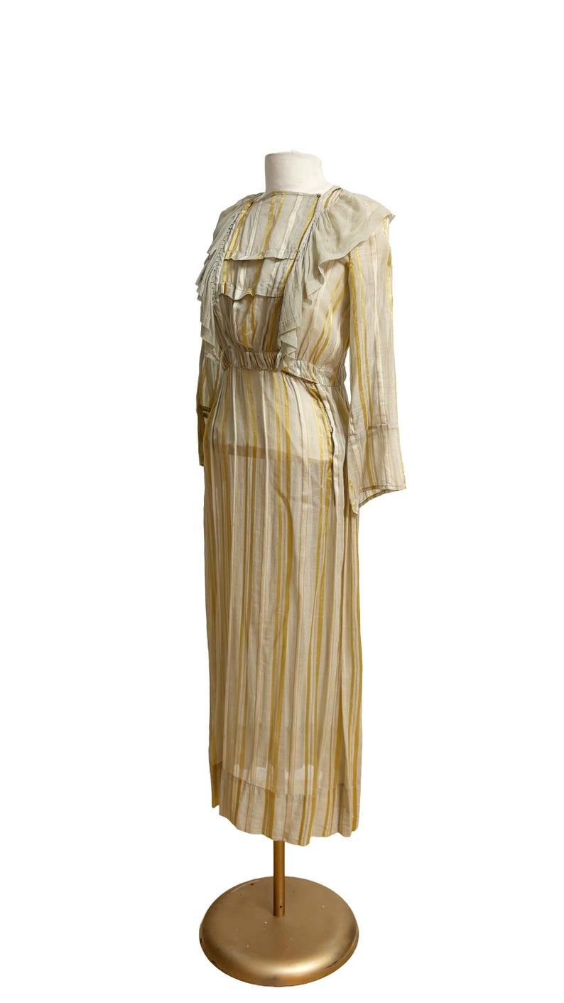 Authentic Edwardian Dress / Tea Dress / Antique Dress / Size Small