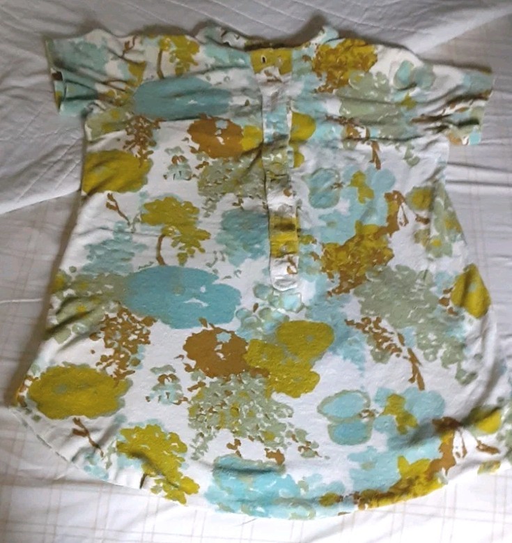 Vtg White Stag Beach Pool Swimsuit Terry Cloth Cover Up Ladies M