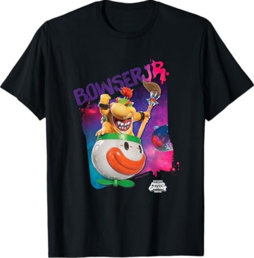 The Super Mario Galaxy Movie Bowser Jr. Takes Over T-Shirt