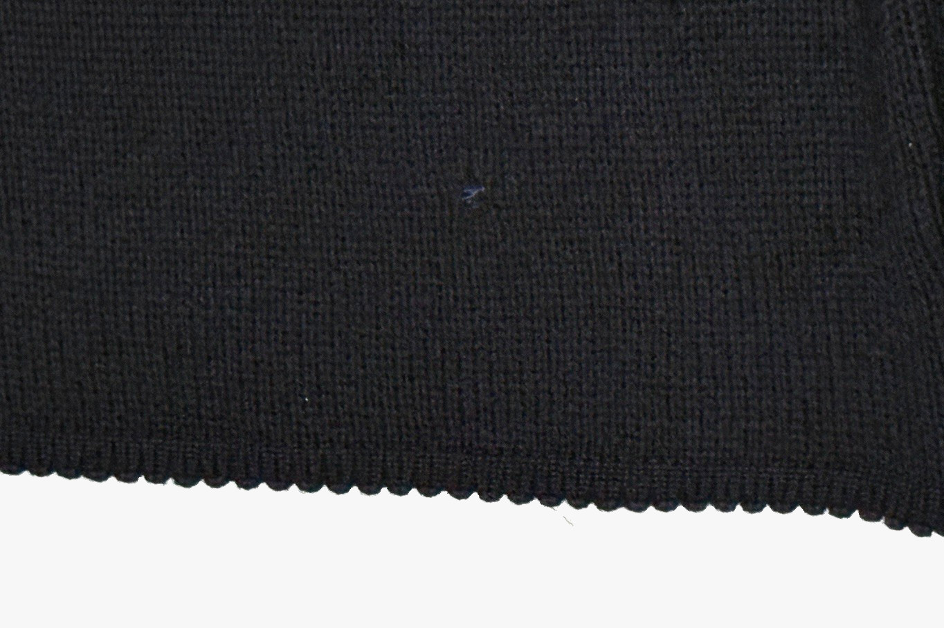 Original Obermeyer Vintage 1950s Navy Blue Sweater Thick Wool Knit Austria