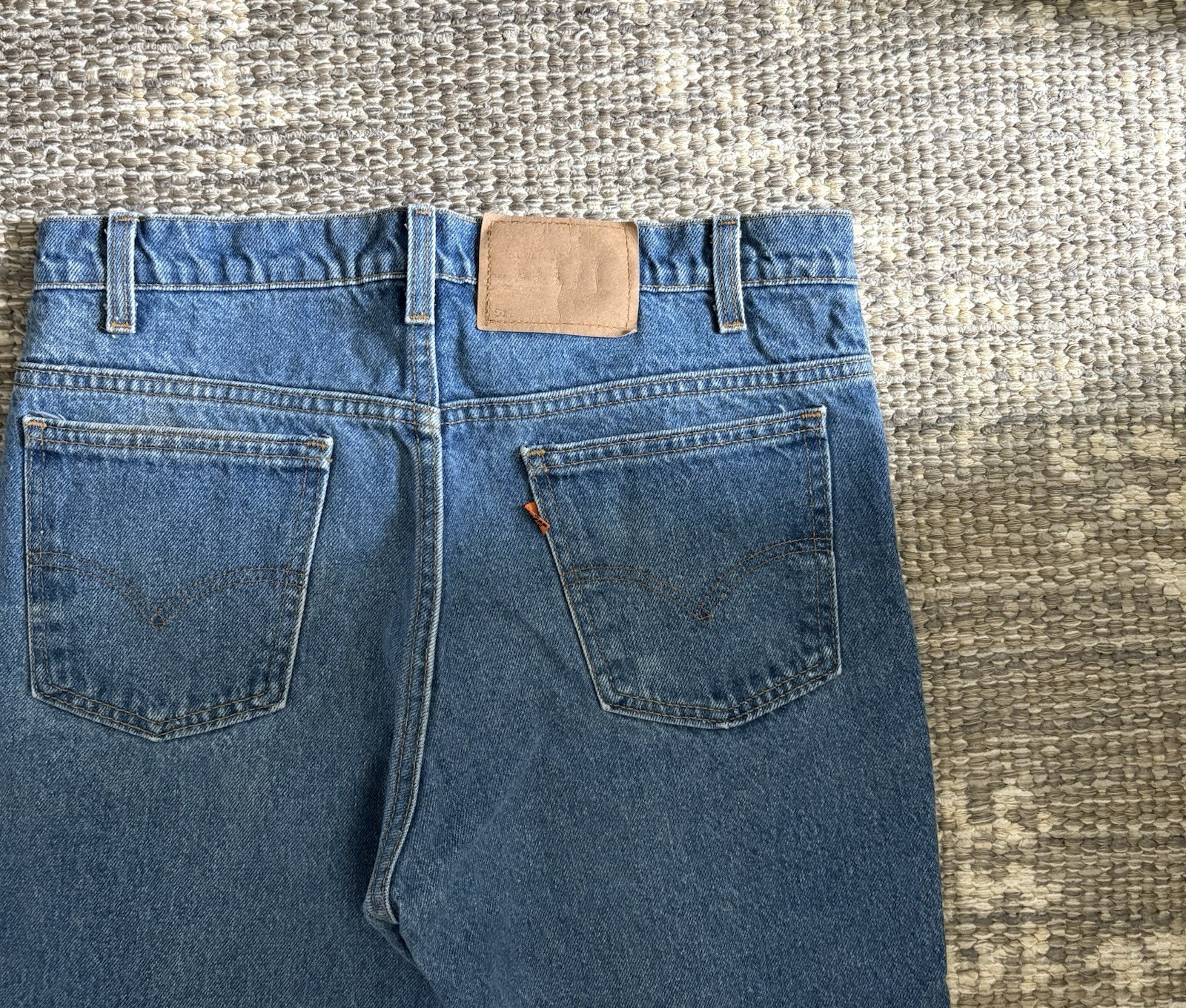 Vintage 1990s Levi’s orange tab jeans 34×30