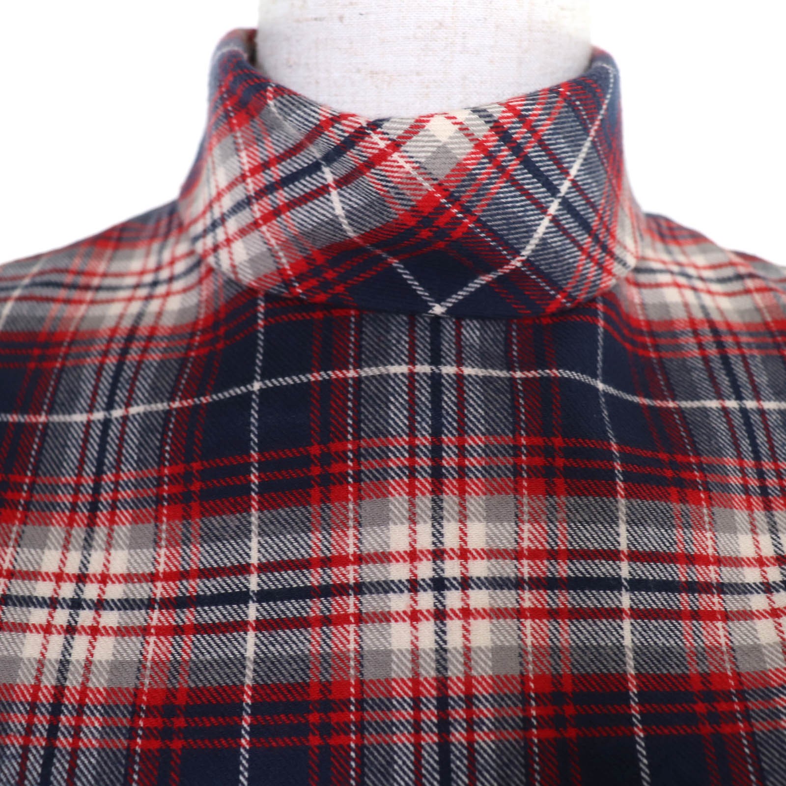 CELINE Flannel Check Cotton Cropped Sleeveless Top – DUTY FREE